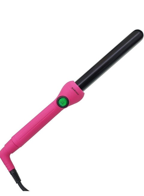 Hair curler (Fair) Barony pink color size 25 mm