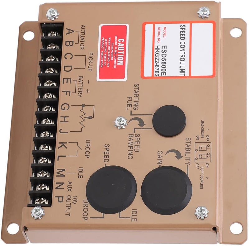 ESD5500E Engine Electronic Governor Generator Set Slow Start Idle Speed Controller 12V 24VDC - Image 3