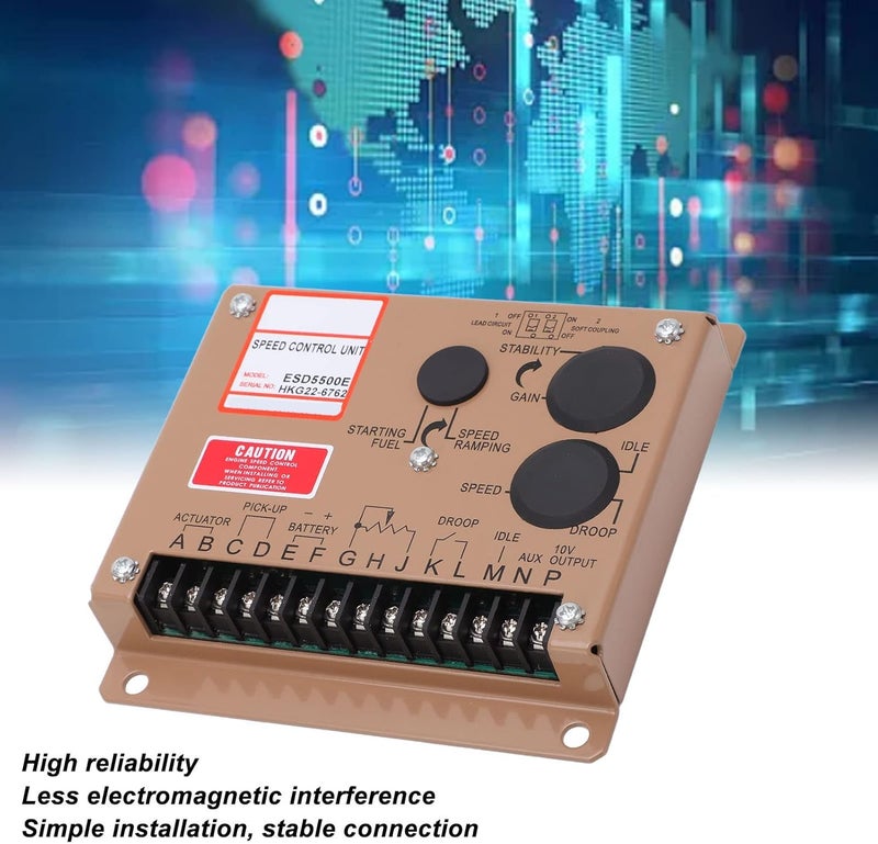 ESD5500E Engine Electronic Governor Generator Set Slow Start Idle Speed Controller 12V 24VDC - Image 5