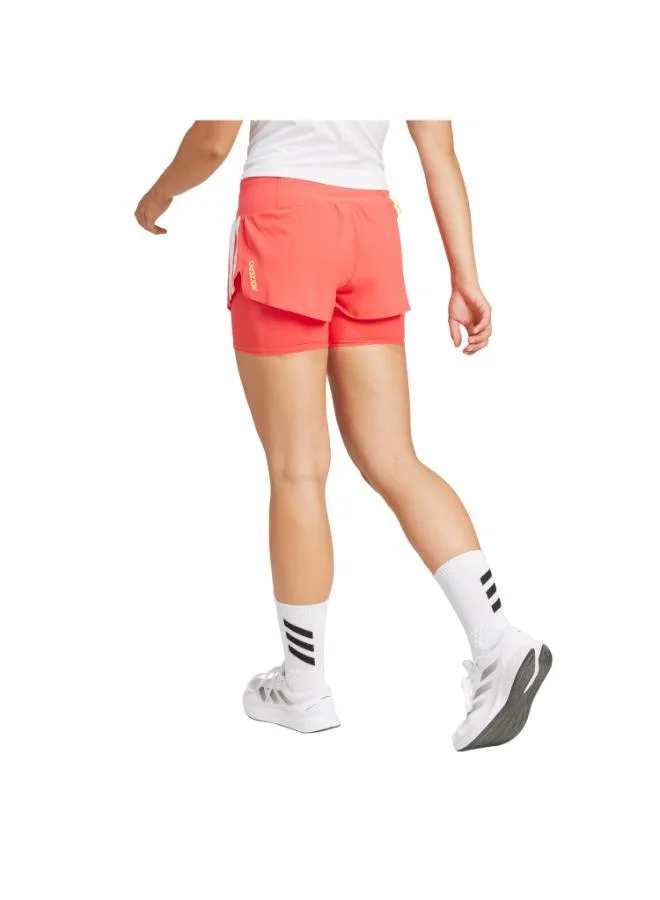 اديداس شورت Adizero Running 2-in-1 Gel Pocket