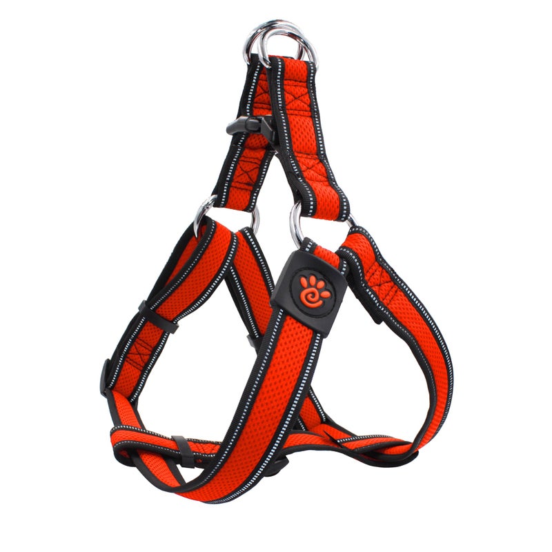 DOCO Athletica Air Step In Harness Small — SAFETY ORANGE