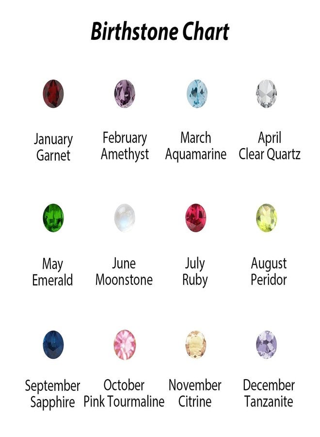 72ore Birthstone Bracelets for Women Crystal Bracelet Daughter Birthday Gifts Daughter Bracelet Crystal Daughter Gift Mom and Daughter Outfits - Image 3
