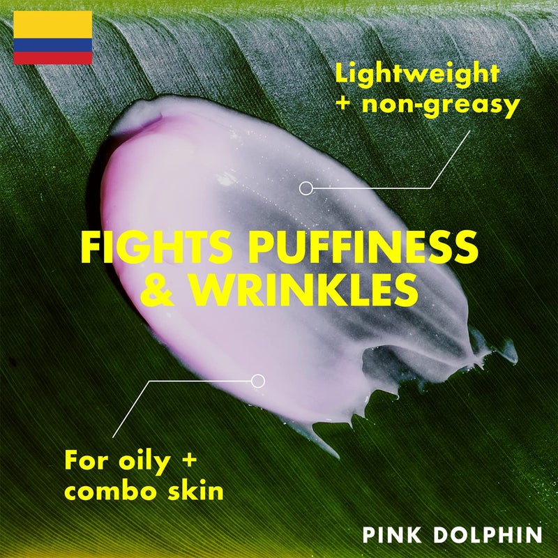 Pink Dolphin Caffeine Eye Cream AntiAging Eye Treatment for Dark Circles Puffiness Fine Lines Hydrating Formula with Caffeine Hyaluronic Acid Skincare 05 fl oz - Image 4