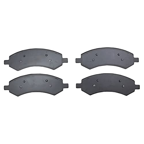 TRQ Front Brake Pads Ceramic Compatible with 2007-2009 Chrysler Aspen 2005-2010 Dodge Dakota Durango 2006-2010 Ram 1500 2006-2009 Mitsubishi Raider 2011-2018 Ram 1500 2019-2021 1500 Classic 2011 - Image 5