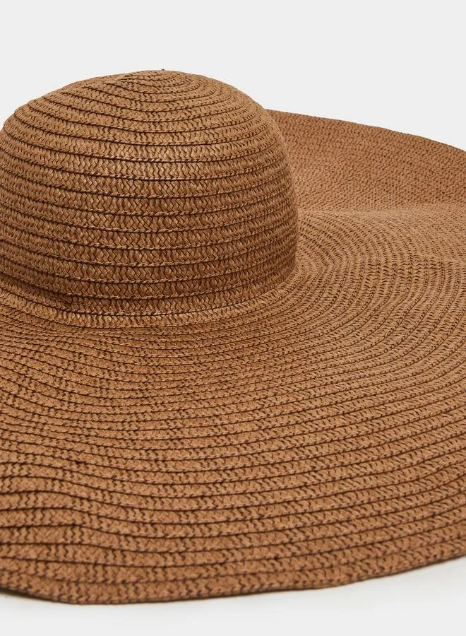 Styli  Wide Brim Straw Sun Hat for Women | Best Price UAE