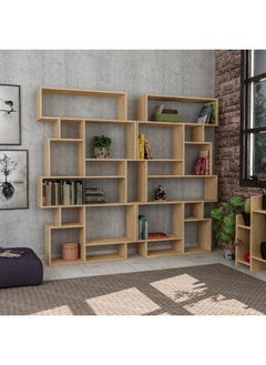 Mourah Home Mourah Karmato Bookcase - Oak - 2 Years Warranty  - Image 5