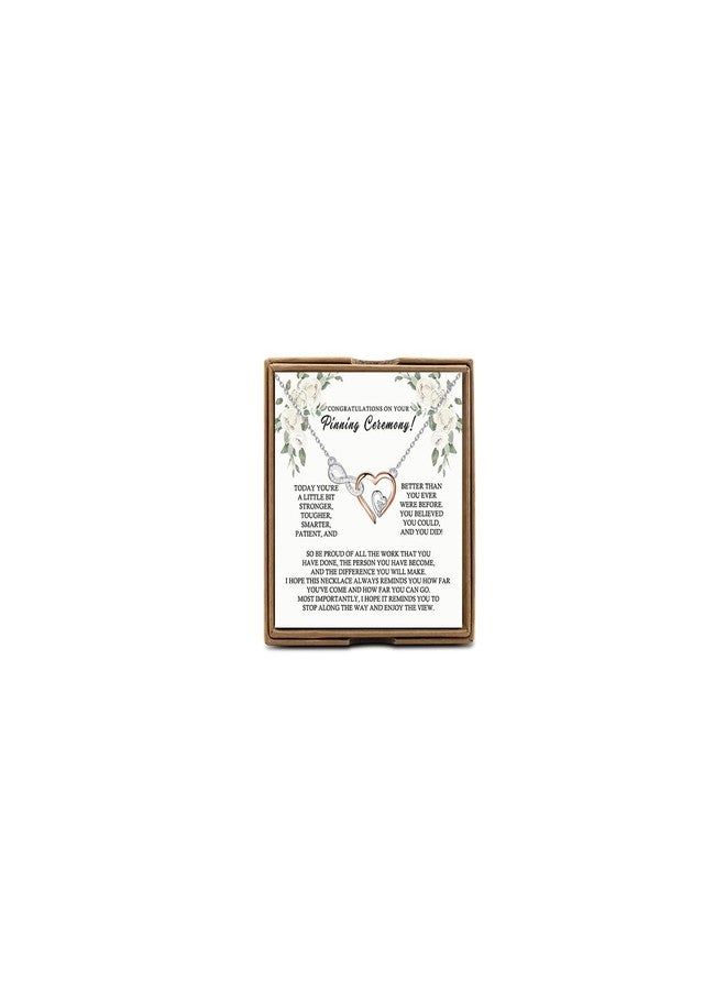 OKEYCH Future Nurse Gift Pinning Ceremony Necklace CNA RN Jewelry Nursing Sch-ool Graduation Gift (Pinning Ceremony N) - Image 1