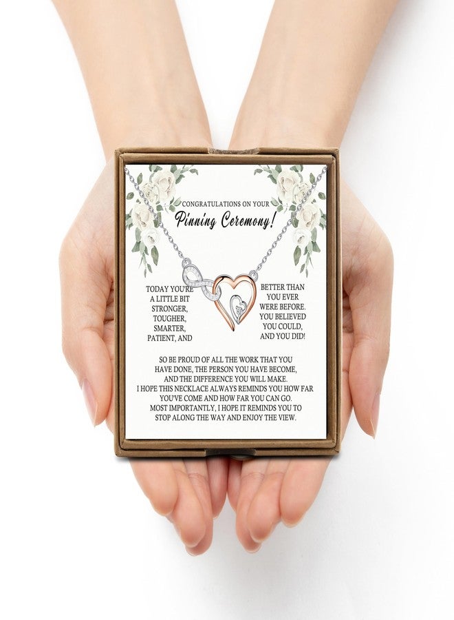 OKEYCH Future Nurse Gift Pinning Ceremony Necklace CNA RN Jewelry Nursing Sch-ool Graduation Gift (Pinning Ceremony N) - Image 5