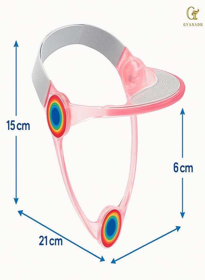 Gyanadh Adjustable Neck Support Brace for Pain Relief Posture Correction Chin Cervical Support Strap for Neck Alignment Reduces Pain Forward Head Posture Snoring Unisex Lightweight Design - Image 3