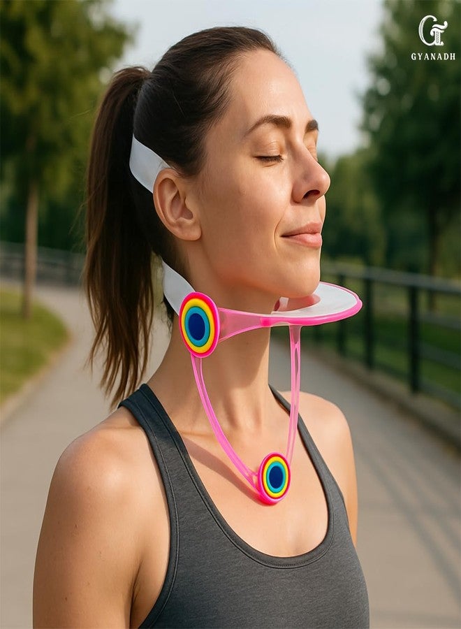 Gyanadh Adjustable Neck Support Brace for Pain Relief Posture Correction Chin Cervical Support Strap for Neck Alignment Reduces Pain Forward Head Posture Snoring Unisex Lightweight Design - Image 5