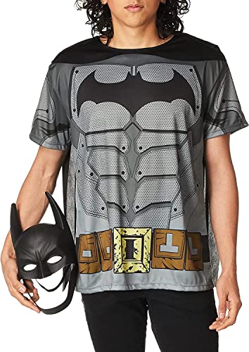 Rubies DC Arkham City: Batman Costume Top and Mask for Adults by Rubies, Men's Medium - Image 2