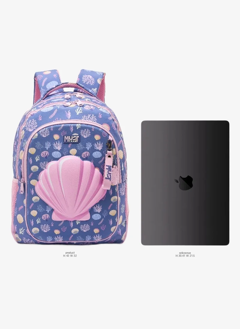 Must 17 Inch-Shell-Backpack-2 Cmprts- (Polyester) Multicolor \ 32?18?43