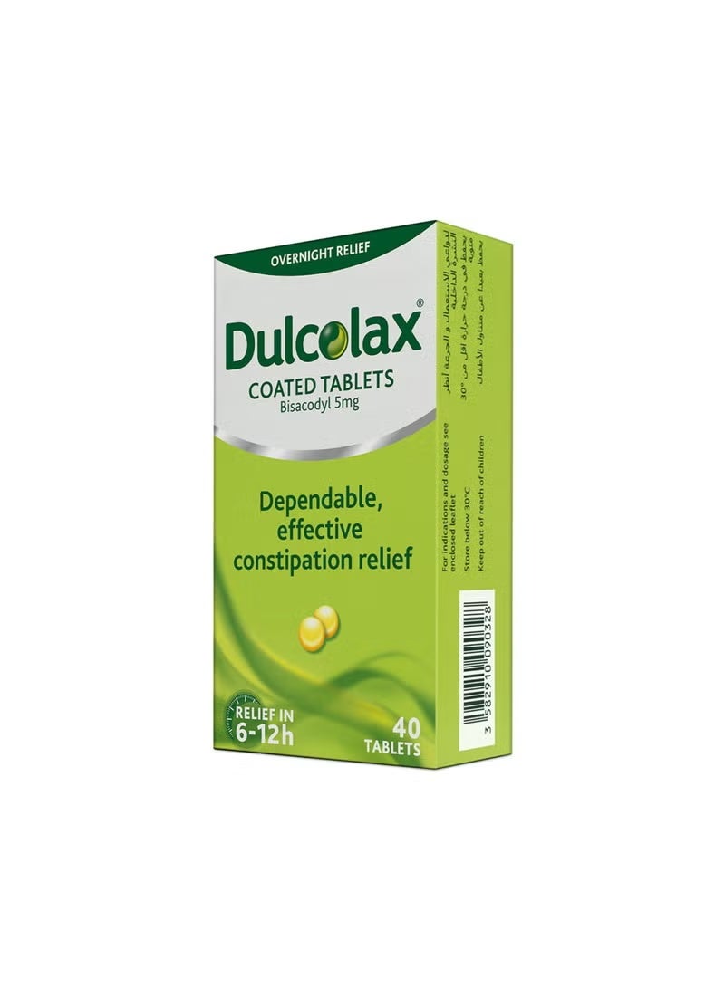 DULCOLAX  5Mg Constipation Relief Tablets 40'S - Image 1