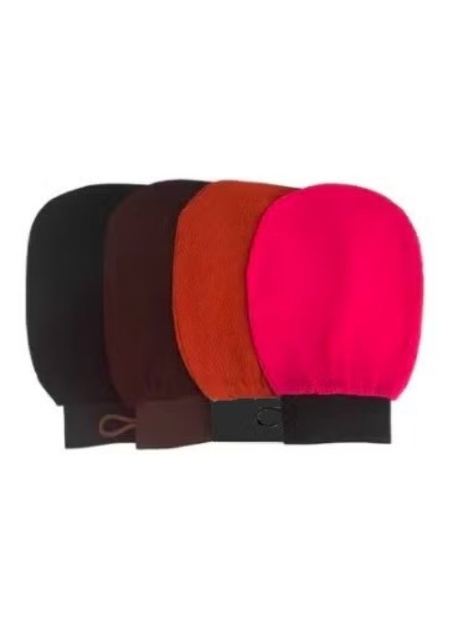 ORiTi قفازات فرك الحمام المغربي المقشرة لإزالة الجلد الميت - قفازات فرك للجسم لجميع أنواع البشرة وتحسين الدورة الدموية في الحمام والسبا لإزالة خلايا الجلد الميت - Image 4