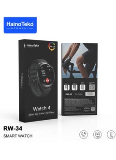 Smart Watch AMOLED Screen -HainoTeko WATCH 4 RW-34 - Modern and Stylish Design with High Quality Materials.Compatible with All Phones.With 3 Pairs of Straps - pzsku/ZF1409EBEBFE44E802A49Z/45/_/1729368389/524c5c14-b4ad-4b5a-840c-e2812701d30d