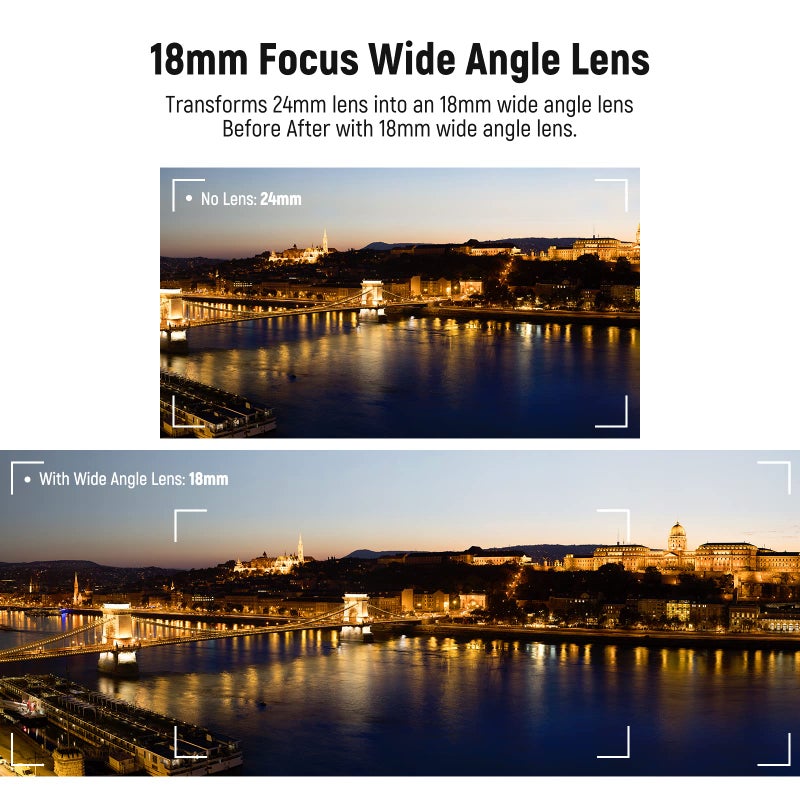 NEEWER Wide Angle Lens Compatible with Canon G7X Mark III Camera, 2 in 1 18mm HD Wide Angle & 10x Macro Additional Lens with Extension Tube, Bayonet Mount Lens Adapter, Cleaning Cloth - Image 3