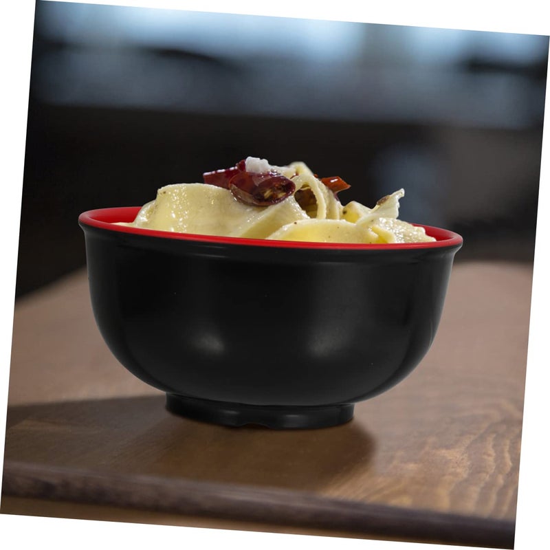 4Pcs Lightweight Ramen Bowls for Noodles Soup Salad Rice and Fruit Serving - Image 5