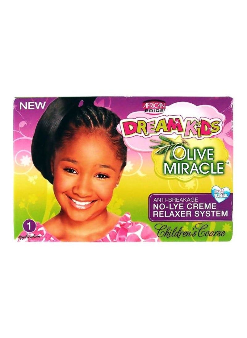African Pride Dream Kids Olive Miracle Anti-Breakage No Lyn Creme Relaxer System  - Image 2