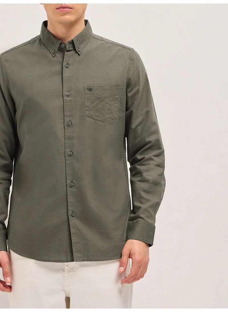 The Bear House  Men’s Long Sleeve Shirt – Classic, Comfortable and Stylish Essential for Work, Travel or Casual Outings for Men | Best Price UAE