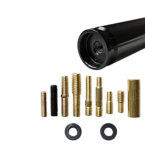 VIGOLU 50 Cal Bullet Antenna Replacement Ford F150 F250 F350 Dodge Ram 1500 2500 Jeep Wrangler Toyota Tundra(Purple) - Image 5