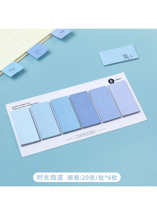 Wind Color Post-it Cute Post-it Notes Small Stickers Index Stickers Student Mark Memo N Stickers Tearable Post-it Notes