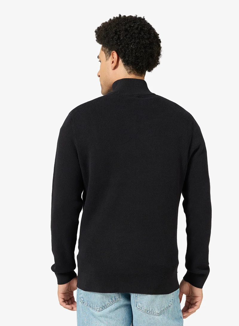 Ripples Men's Quarter-Zip Sweatshirt