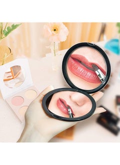 LENND Handheld Travel Makeup Mirror with Powerful 10x Magnification and 1x True View Mirror for Travel  - Image 5