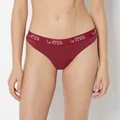 La Senza Dark Red