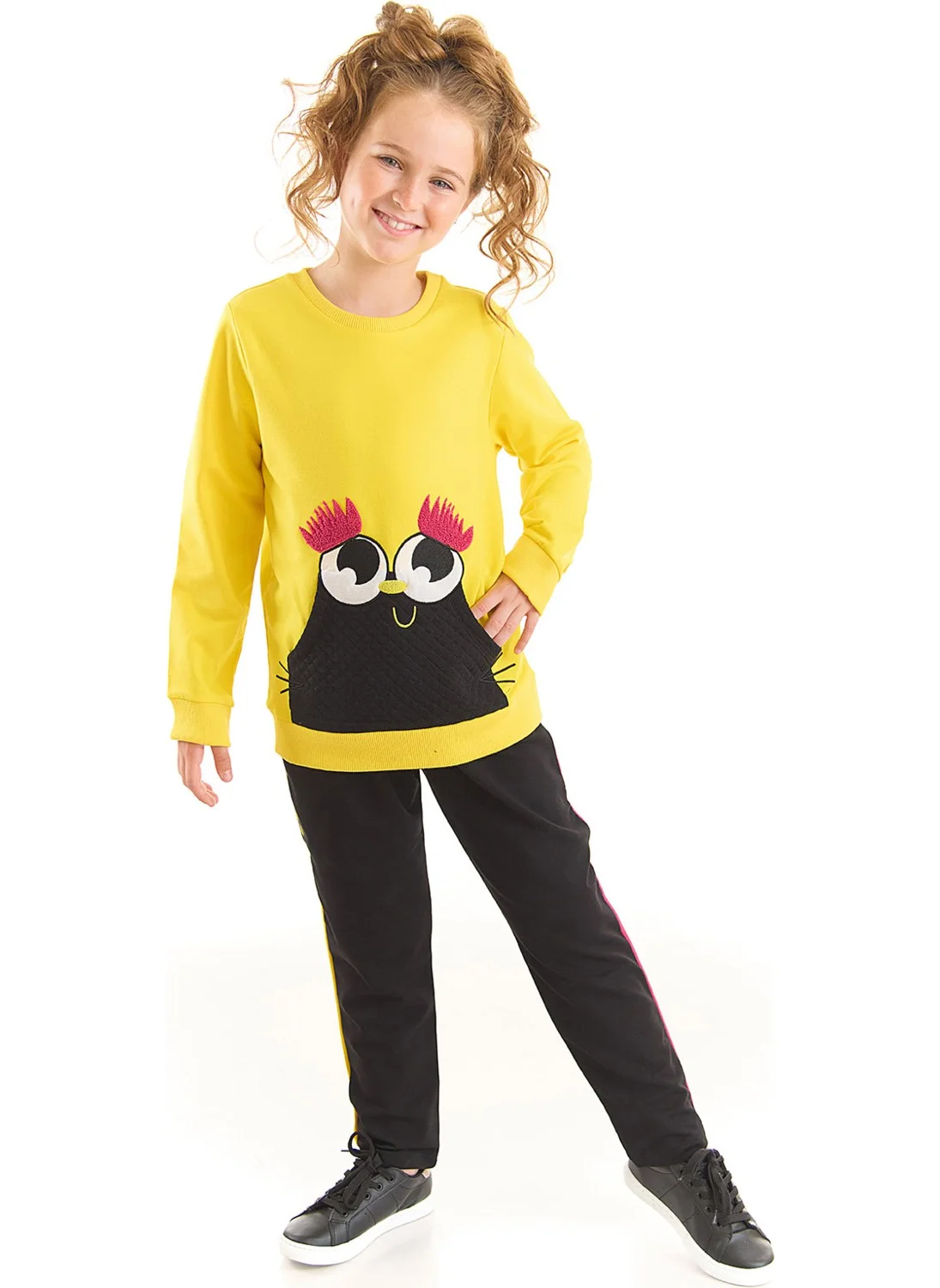 Denokids Eyebrow Girl Tracksuit
