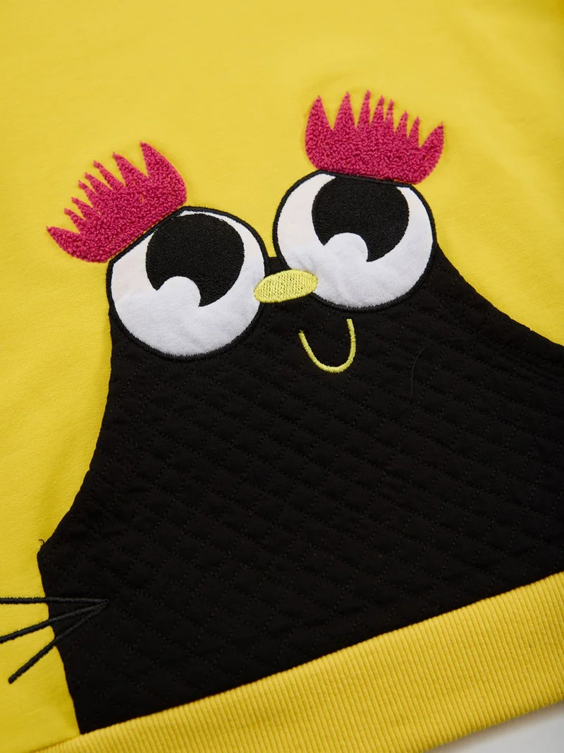 Denokids Eyebrow Girl Tracksuit