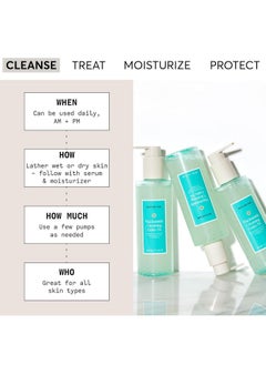 NATURIUM Niacinamide Cleansing Gelée 3% Plus Hyaluronic Acid & Vitamin C, Gentle & Smoothing Face Wash, 7.1 Oz  - Image 2