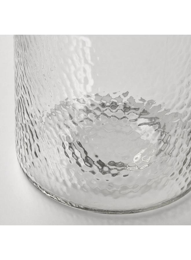 erorex Vase, Clear Glass/Patterned, 26 Cm - Image 3