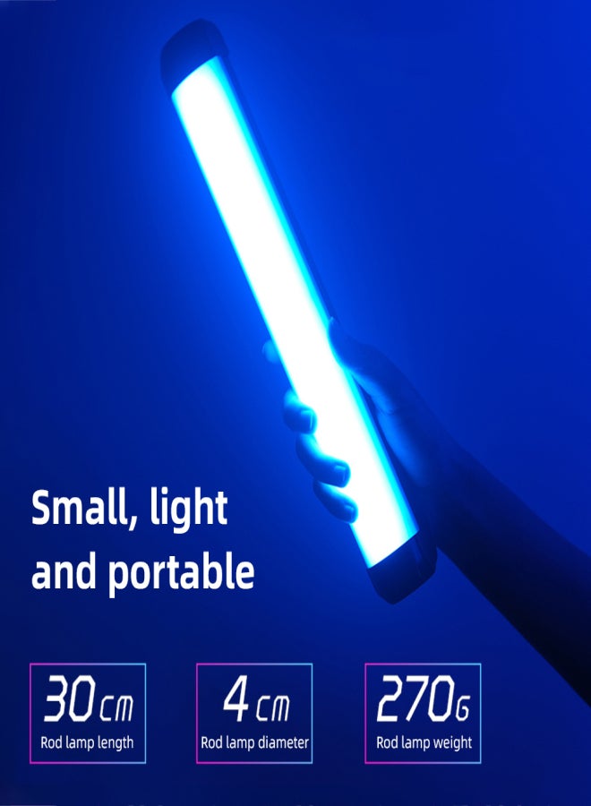 Weeylite عصا إضاءة LED محمولة من Weeylite K21 RGB بقدرة 8 وات مع إضاءة ملء التصوير الفوتوغرافي 2500 كلفن - 8500 كلفن مع خاصية التعتيم و29 تأثير إضاءة للمشهد مع تحكم بالتطبيق وبطارية مدمجة وخلفية مغناطيسية للبث المباشر للمدونات المرئية - Image 3