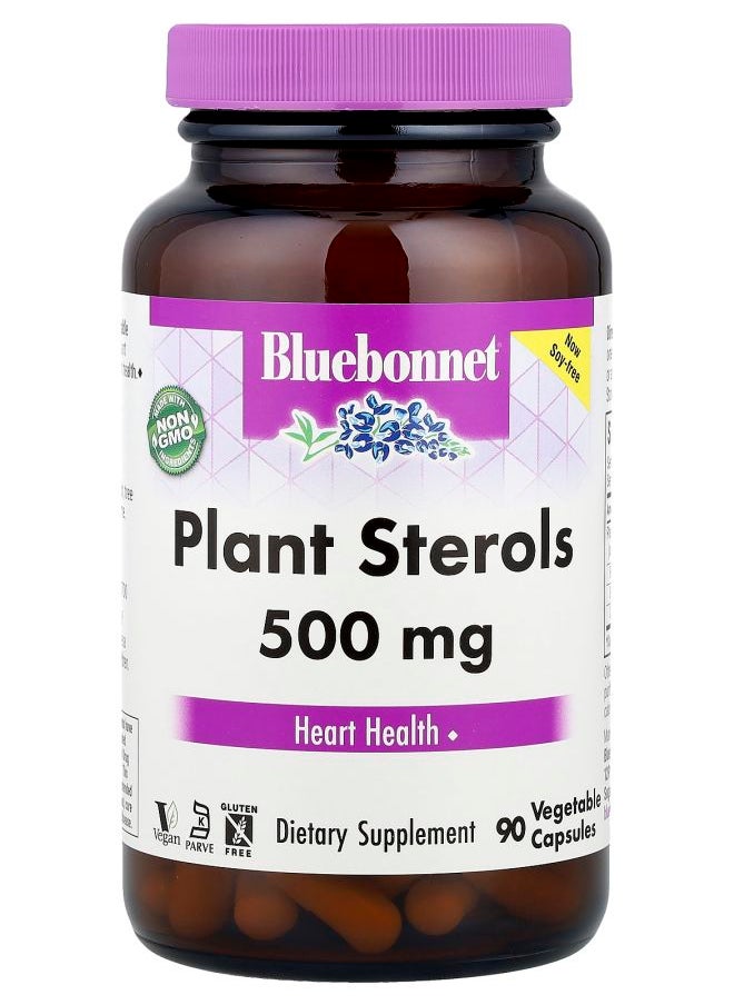 Bluebonnet Nutrition Plant Sterols 90 Vegetable Capsules  - Image 1