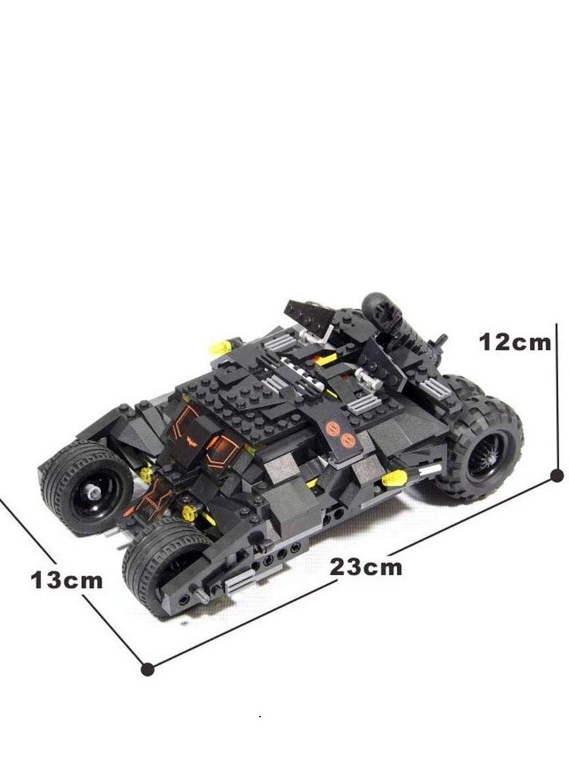 FUSIONPULSE FUSIONPULSE  Batman Batmobile Tumbler Building Block Brick Superhero car 325 Pcs Educational Construction Learning Brick Toy for Kids.  - Image 4