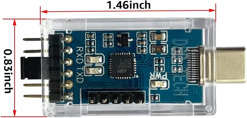محول DSD TECH SH-U09B3 USB Type C إلى TTL تسلسلي مع شريحة CP2102N - Image 3