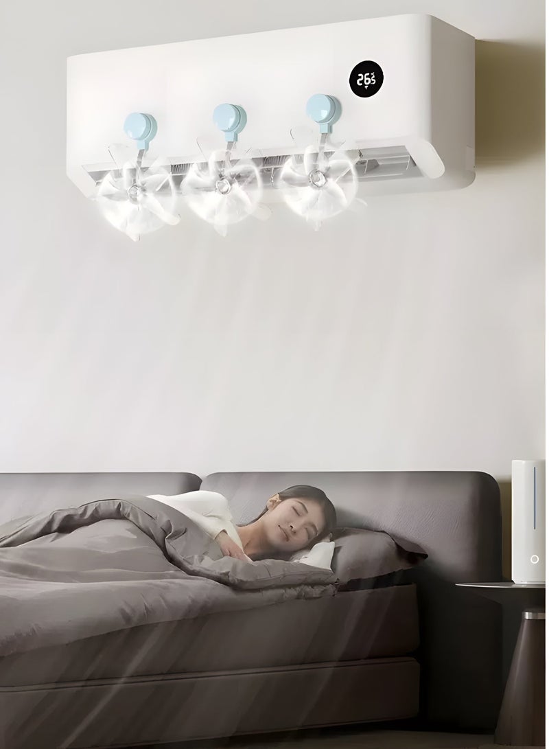 BIG MAX AC air Deflector for Split A/C , 3 Fans, easy to install and remove - Image 3