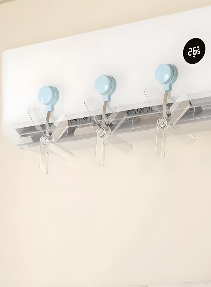 BIG MAX AC air Deflector for Split A/C , 3 Fans, easy to install and remove - Image 1