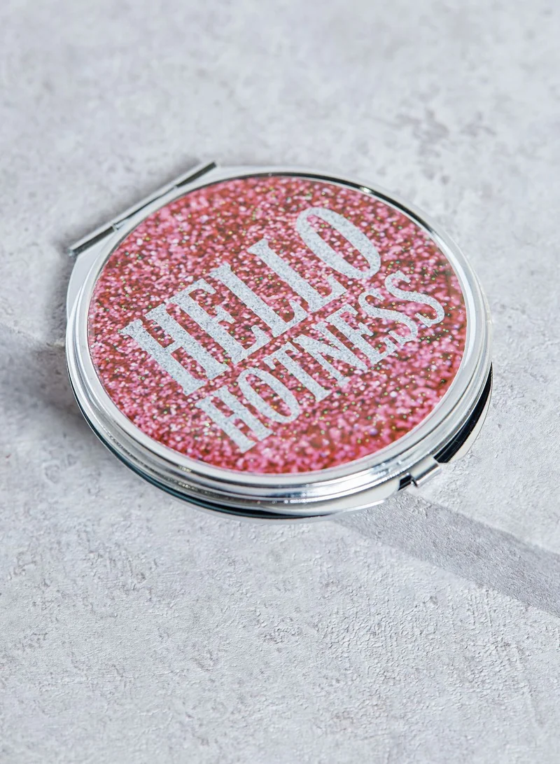 Funky Fish Hello Hotness Pocket Mirror