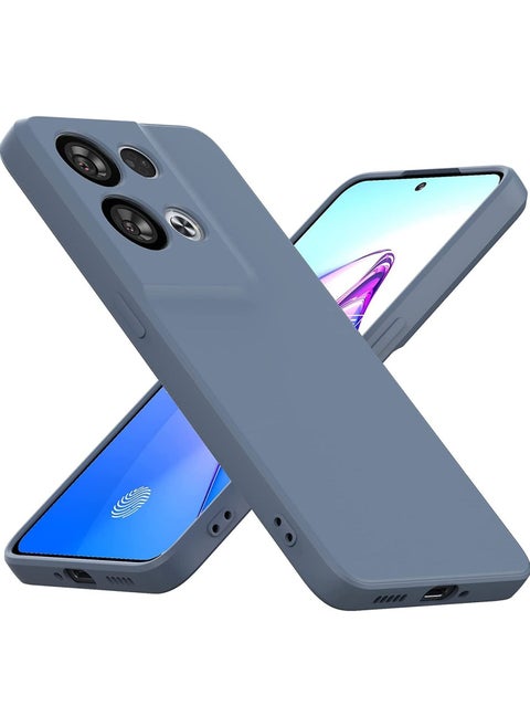 Compatible with Oppo Reno8 Pro 5G Case, Silicone Shockproof Phone Case with [Soft Anti-Scratch Microfiber Lining] for OPPO Reno 8 Pro 5G 2022
