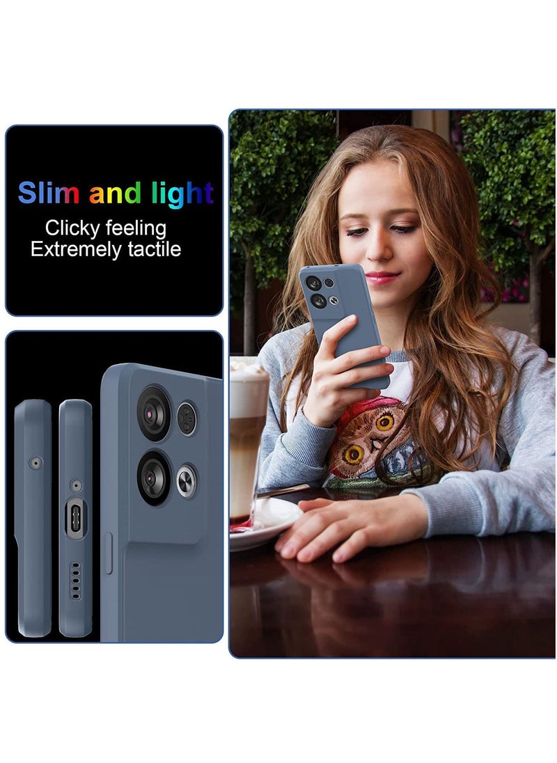 Generic - Compatible with Oppo Reno8 Pro 5G Case, Silicone Shockproof Phone Case with [Soft Anti-Scratch Microfiber Lining] for OPPO Reno 8 Pro 5G 2022 - Image 1