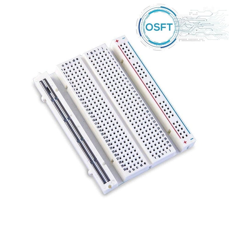 OSFT Breadboard Kit (4 Pcs) – 2 x 830 Point & 2 x 400 Point Solderless Prototype Boards for Arduino, Raspberry Pi, DIY Electronics & Circuit Testing - Image 4