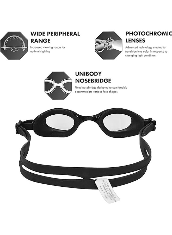 TYR Special Ops 2.0 Small Transition Swimming Goggles For Men & Women (Black,S) - Image 3