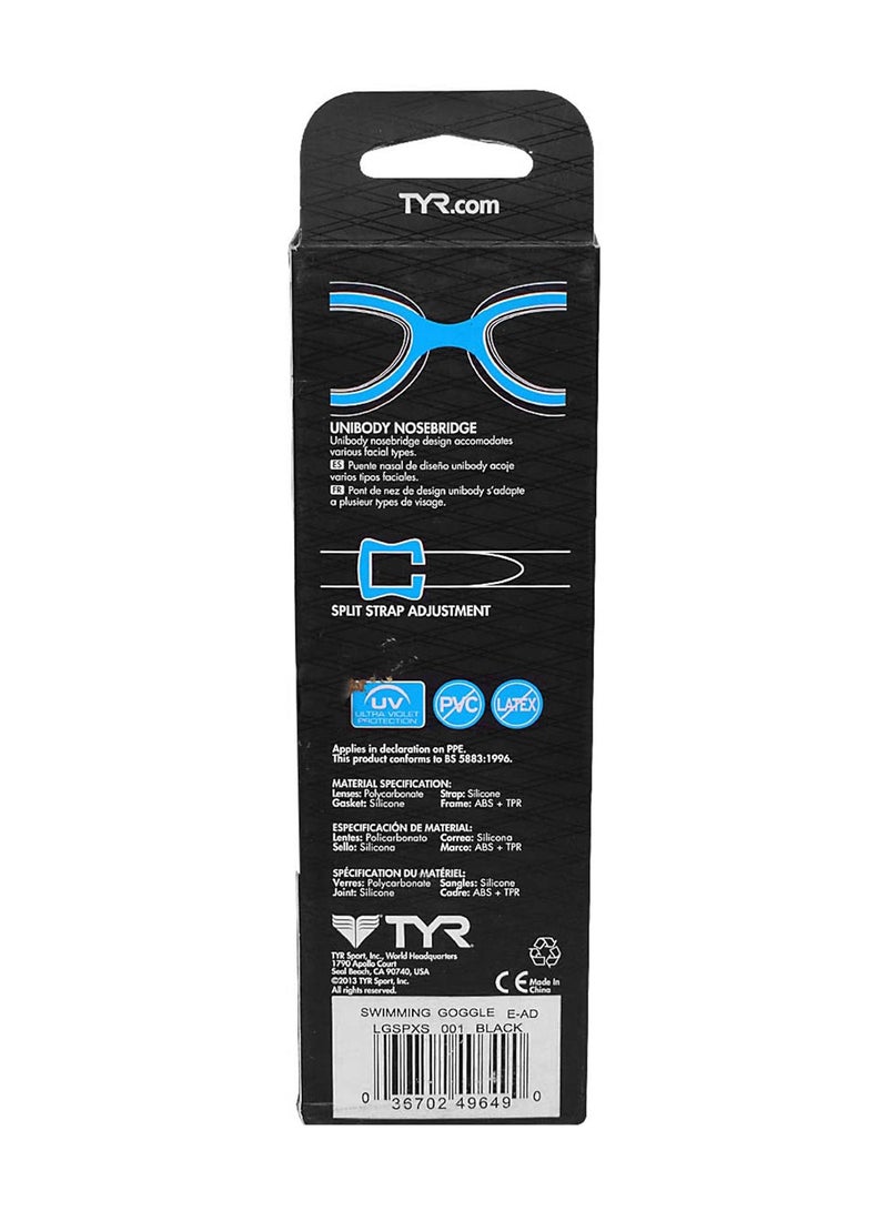 TYR Special Ops 2.0 Small Transition Swimming Goggles For Men & Women (Black,S) - Image 5