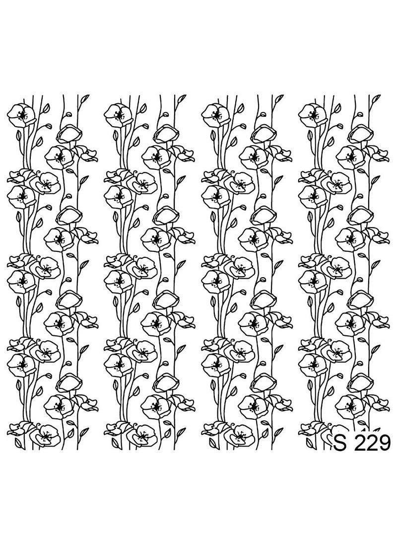 MaGenta Nail Sticker S229