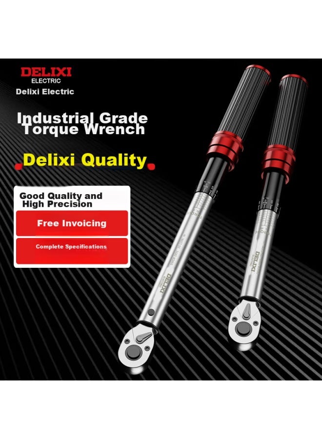 Delixi Torque Wrench, High-precision Torque Wrench, Kilogram Plate, Adjustable Spark Plug Wrench, Automotive Repair Wrench - Image 1