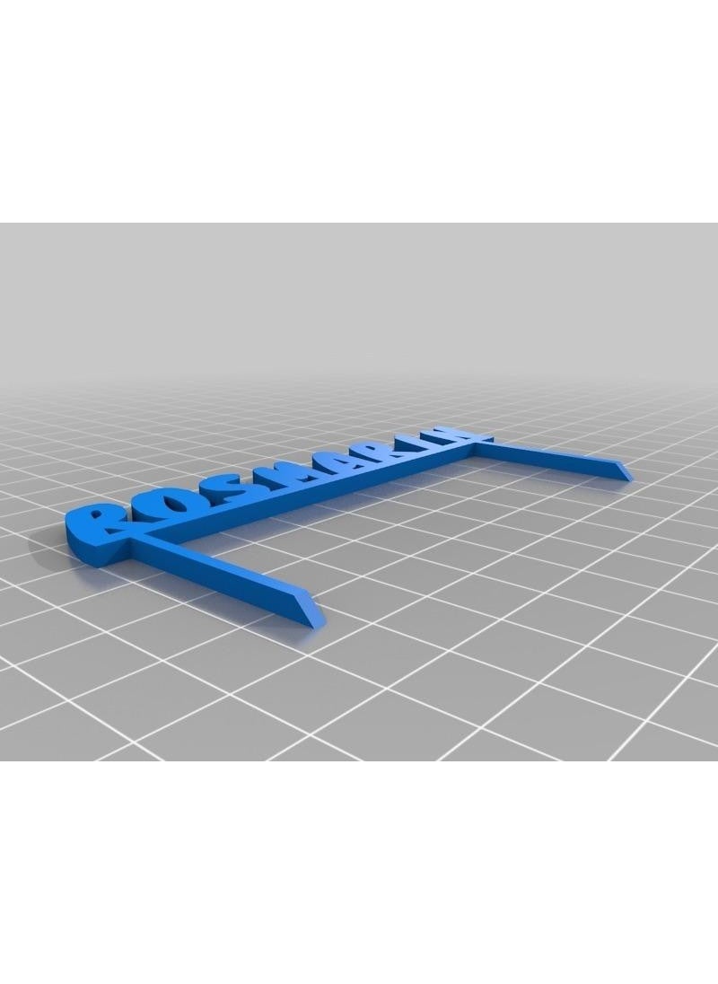 Epm3d Garden-Sign-Rosmarin Plastic Apparatus 