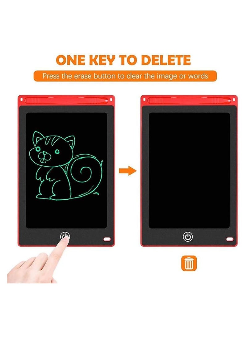 تابلت كتابة LCD مقاس8.5 إنش  ، لوحة رسم محمولة بشاشة ملونة، هدية لعبة تعليمية تعليمية للأطفال والكبار في المنزل والمدرسة والمكتب - Image 1
