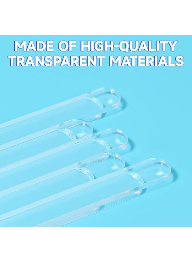 TPGP Acrylic Sticks, 30 Reusable Transparent Cake Pop Mold Sticks For Diy Crafts, Home Party, Ice Pop, Cake, Candy  - Image 4