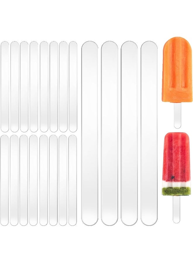 TPGP Acrylic Sticks, 30 Reusable Transparent Cake Pop Mold Sticks For Diy Crafts, Home Party, Ice Pop, Cake, Candy  - Image 1